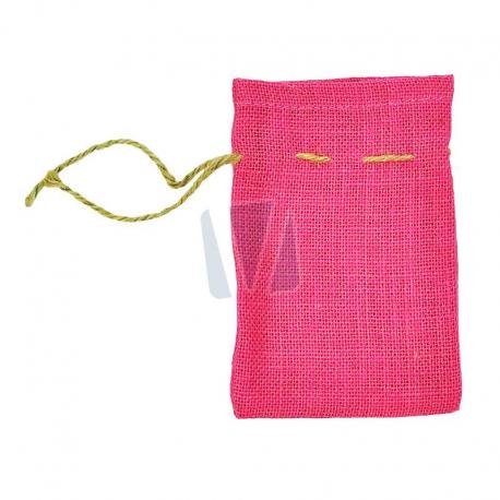 Gekleurde jute zakken met rijgkoord 12 x 18 cm (per stuk) gebruik: Gekleurde jute zakken met rijgkoord 12 x 18 cm (per stuk)