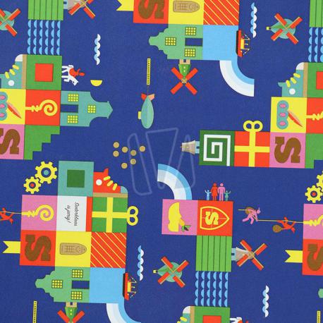 Kadopapier Sinterklaas gebruik: Kadopapier Sinterklaas