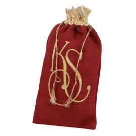 Jute cadeauzakje feestdagen