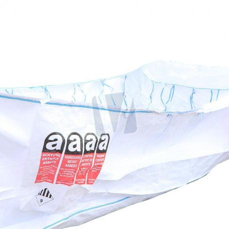 Containerzakken asbest gebruik: Containerzakken asbest