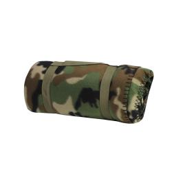 Fleece deken camouflage woodland