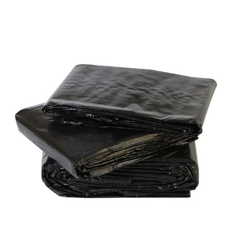 Afdekzeil zwart standaard (150gr/m²)