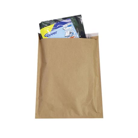Papieren verzendzakken onbedrukt gebruik: Papieren verzendzakken onbedrukt
