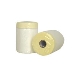 HDPE-folie met maskingtape