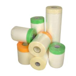 Afplaktape met folie